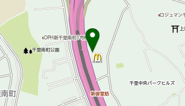 マクドナルド 豊中上新田店の地図画像