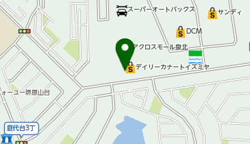 マクドナルド 泉北アクロスモール店の地図画像