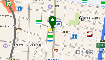 マクドナルド 日本橋三丁目店の地図画像