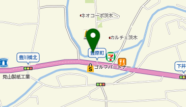 マクドナルド 茨木藤の里エディオン店の地図画像