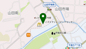 マクドナルド 千里丘イズミヤ店の地図画像