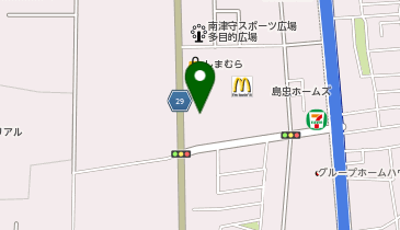 マクドナルド 南津守ホームズ店の地図画像