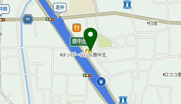 マクドナルド 空港線走井店の地図画像