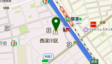 マクドナルド 塚本店の地図画像