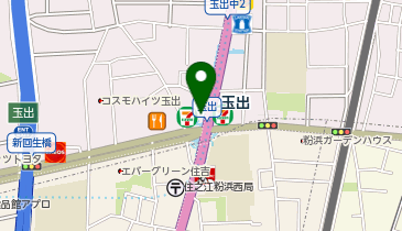 マクドナルド 地下鉄玉出駅前店の地図画像