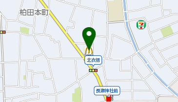 マクドナルド 東大阪柏田店の地図画像