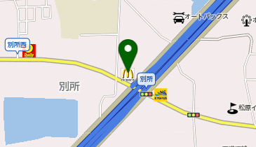マクドナルド 中環松原店の地図画像