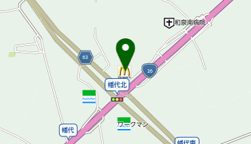 マクドナルド 26号泉南店の地図画像