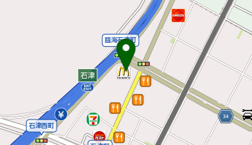 マクドナルド 堺石津店の地図画像
