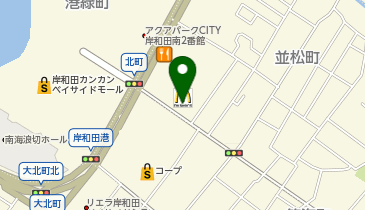 マクドナルド 岸和田カンカン前店の地図画像