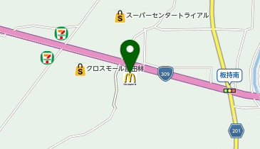 マクドナルド 309富田林店の地図画像