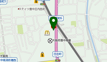 マクドナルド 176庄内店の地図画像