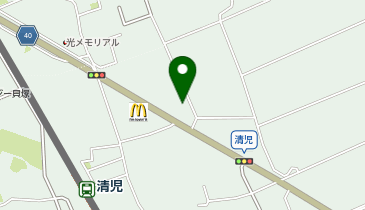 マクドナルド 貝塚清児店の地図画像