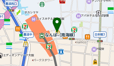 マクドナルド なんばなんさん通り店の地図画像