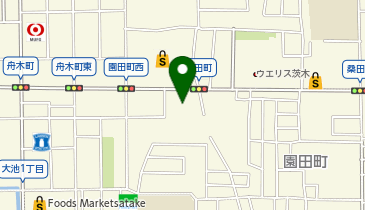 マクドナルド 茨木園田店の地図画像