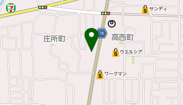 マクドナルド 高槻高西店の地図画像