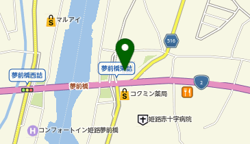 マクドナルド 姫路夢前橋店の地図画像