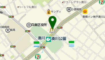 マクドナルド 神戸湊川店の地図画像