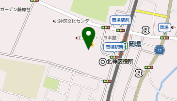 マクドナルド エコールリラ店の地図画像