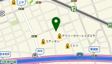 マクドナルド 御影カナート店の地図画像