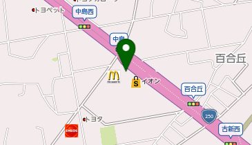 マクドナルド 高砂アスパ店の地図画像