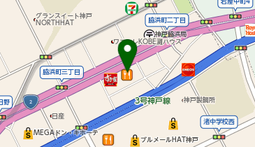 マクドナルド 2号線脇浜店の地図画像