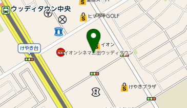 マクドナルド イオン三田ウッディタウン店の地図画像