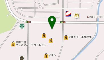 マクドナルド イオンモール神戸北店の地図画像