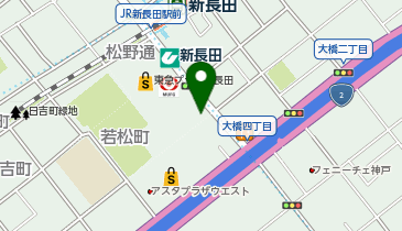 マクドナルド 新長田駅前店の地図画像