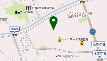 マクドナルド イオンモール伊丹昆陽店の地図画像