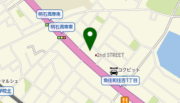 マクドナルド 250魚住店の地図画像