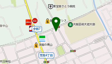 マクドナルド 伊丹荒牧店の地図画像