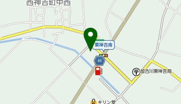 マクドナルド 加古川東神吉店の地図画像