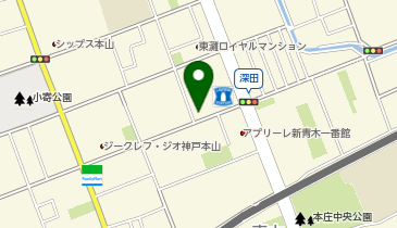 マクドナルド 本山南店の地図画像