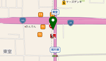 マクドナルド 大和新庄店の地図画像