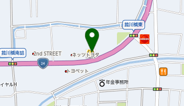 マクドナルド 奈良北店の地図画像