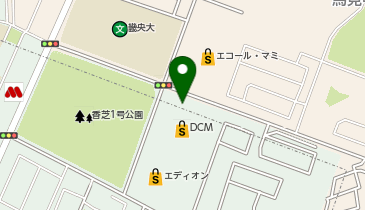 マクドナルド エコールマミ店の地図画像
