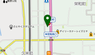 マクドナルド 169橿原店の地図画像