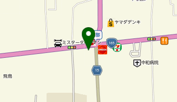 マクドナルド 165桜井店の地図画像