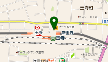 マクドナルド 王寺りーべる店の地図画像