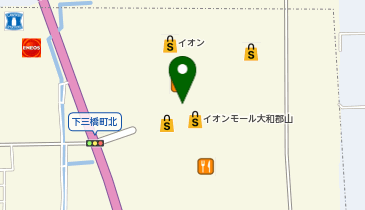 マクドナルド イオンモール大和郡山店の地図画像