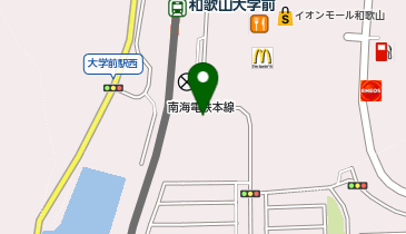 マクドナルド イオンモール和歌山店の地図画像