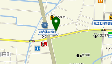 マクドナルド 松江店の地図画像