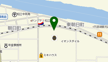 マクドナルド イオン松江店の地図画像