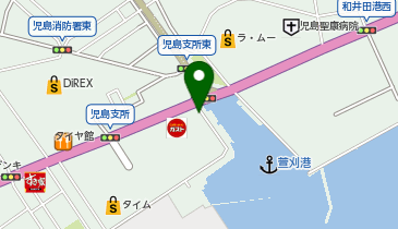 マクドナルド 児島店」(倉敷市-マクドナルド-〒711-0912)の地図