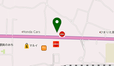 マクドナルド 津山二宮店の地図画像