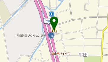マクドナルド 岡山西バイパス店の地図画像
