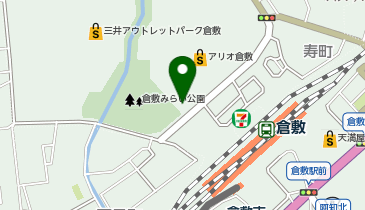 マクドナルド 倉敷アリオ店の地図画像