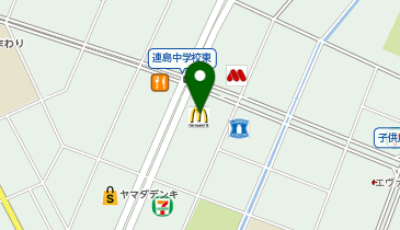 マクドナルド 倉敷連島店の地図画像