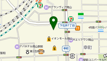 マクドナルド イオンモール岡山店の地図画像